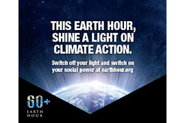 Plakat Earth Hour