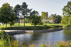 Haffwiesen-Park in Haffkrug