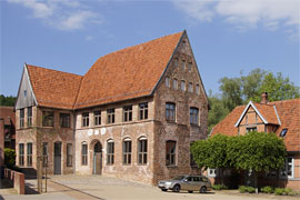 Stadthauptmannshof Medaillongebäude in Mölln