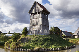 Turmhügelburg in Lütjenburg