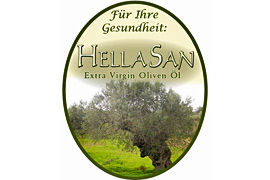 Logo HellaSan Olivenöl