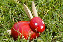 Osterhase im Gras