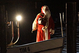 Weihnachtsmann - Niendorfer Hafen