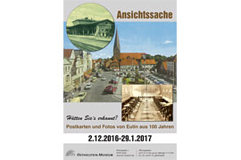 Plakat Ansichtssache - Ostholstein-Museum