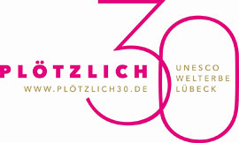 Logo Plötzlich 30 © Lübeck und Travemünde Marketing