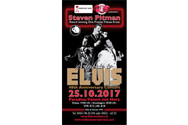 Plakat Elvis Presley Tributeshow im Paradiso in Weede