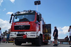 Feuerwehrauto der FFW Niendorf/Ostsee