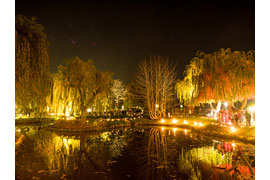 Lichterfest im Haffwiesenpark in Haffkrug © TALB
