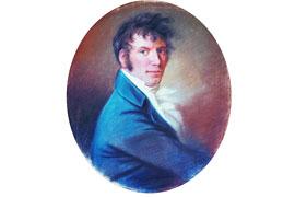 Jens Baggesen, gemalt von Christian Hornemann (1806)