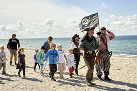 Piratenwanderung an der Lübecker Bucht © Tourismus-Agentur Lübecker Bucht