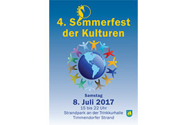 Plakat 4. Sommerfest der Kulturen