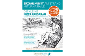 Plakat_Erzählkunst in Rettin - Die kleine Meerjungfrau