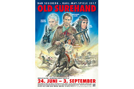 Plakat Old Surehand - Karl-May-Spiele Bad Segeberg 2017