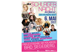 Plakat Schlagernacht Bad Segeberg 2017