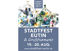 Plakat Stadtfest Eutin 2017