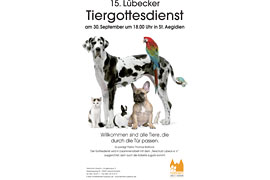 Tiergottesdienst in St. Aegidiesn zu Lübeck 2017