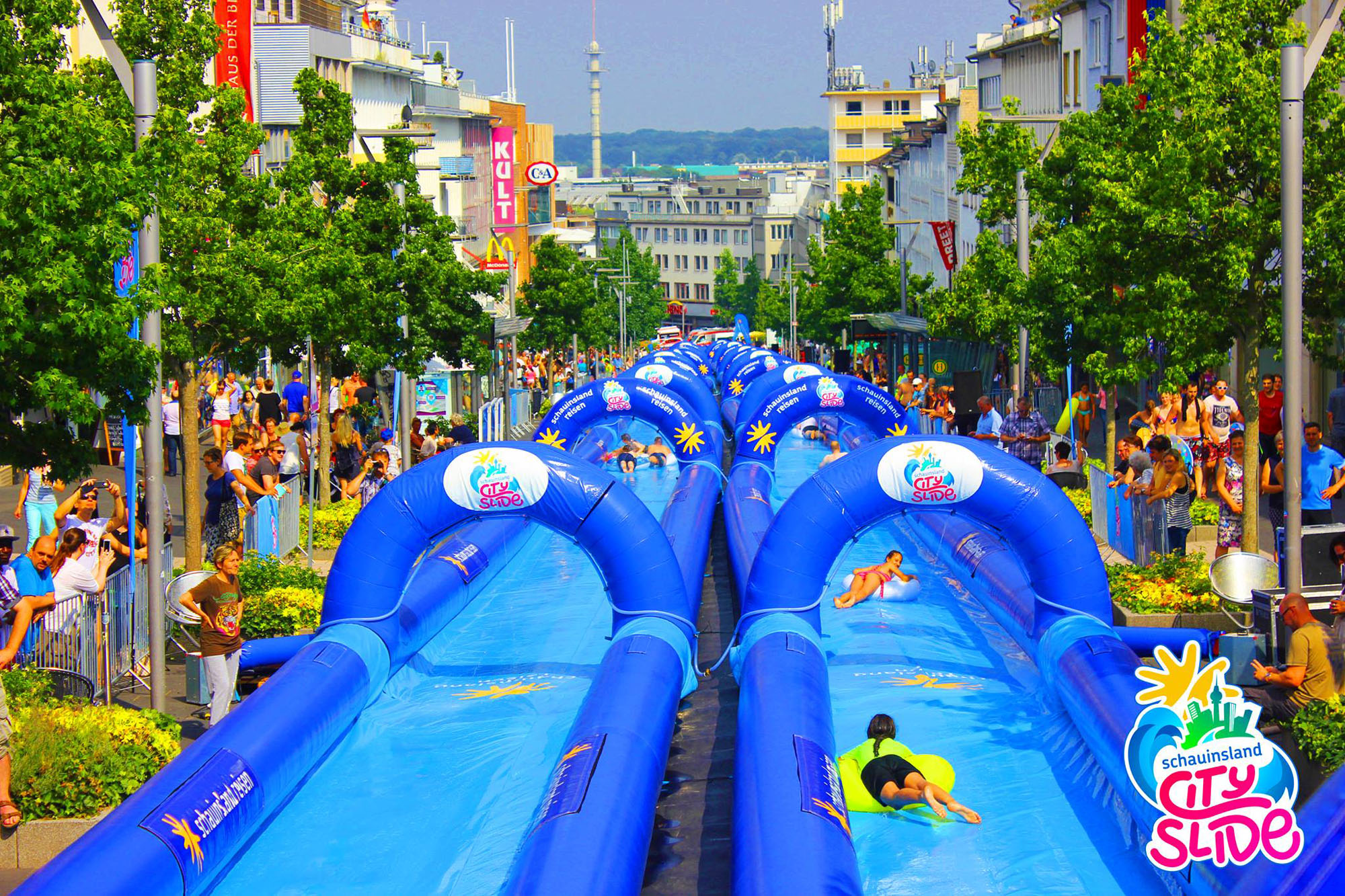  schauinsland-reisen City Slide Tour 2017 © City Slide Event GmbH