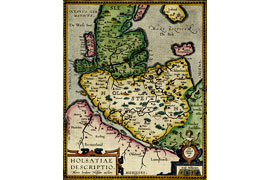 Holsatiae Descriptio - Kupferstich 1603 © Eutiner Landesbibliothek