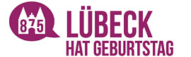 Logo 875 Jahre Lübeck hat Geburtstag © Lübeck und Travemünde Marketing (LTM)