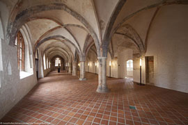 Lange Halle des Burgklosters - Ausstellungsort 875 Jahre Lübeck © Thomas Radbruch