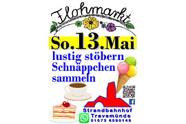 Flohmarkt Mai 2018 am Strandbahnhof Travemünde