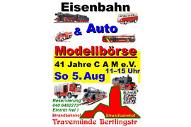 Auto- und Eisenbahn-Modellbörse - Strandbahnhof Travemünde