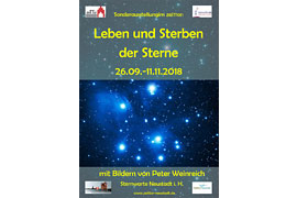 Ausstellung „Leben und Sterben der Sterne“ © zeiTTor, Neustadt in Holstein
