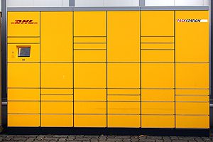 DHL Packstation in Travemünde © TraveMedia