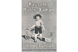 Schokolade Anzeige Fa. Kasseler 1907 © Weihnachtshaus Husum