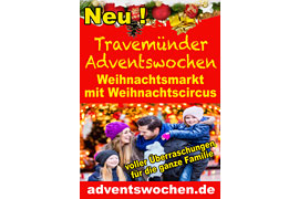 Plakat Travemünder Adventswochen