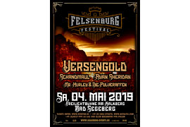 Plakat Felsenburg Festival - Bad Segeberg