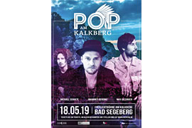 Plakat Pop am Kalkberg - Bad Segeberg