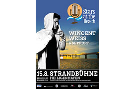 STARS AT THE BEACH - Wincent Weiss - Heligenhafen