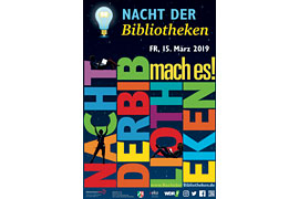 Plakat Nacht der Bibliotheken