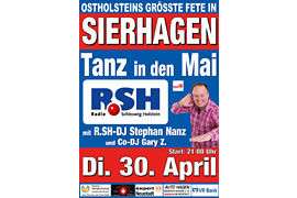 Plakat Tanz in den Mai 2019 - Sierhagen © Stephan Nanz