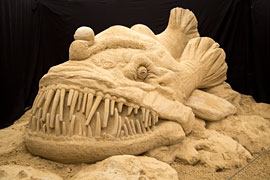 Sandskulpturen Festival Usedom 2017 © Foto: Sebastian John