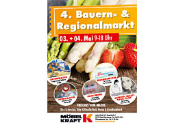4. Bauern- & Regionalmarkt bei Möbel Kraft in Bad Segeberg