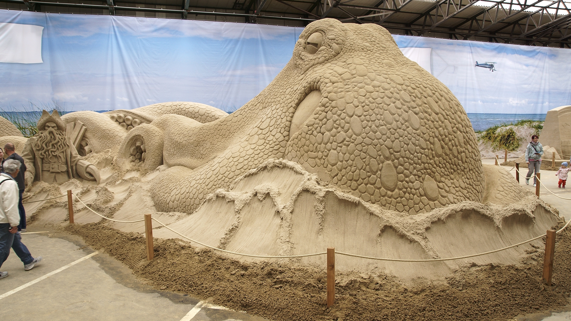 Fotos Sandskulpturen-Festival Travemünde 2019 © TraveMedia