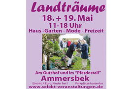 Plakat „Landträume“ Ammersbek