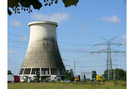 Kühlturm © Industriemuseum Geschichtswerkstatt Herrenwyk