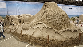 Sandskulpturen Ausstellung Travemünde © TraveMedia