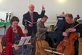 Stefanie Hiller-Silberbach, Ulrich Jehmlich, Olaf Silberbach und Philip Aleksandrowicz