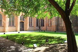Burgkloster Klostergarten © Europäisches Hansemuseum