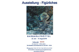 Plakat Barbara Pröttel - Figürliches - SOFA Kulturcafé