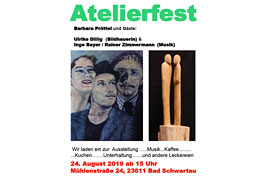 Atelierfest der Malerin Barbara Pröttel