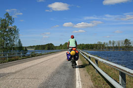 Mit dem Fahrrad zum Nordkap © Angelika Wilke