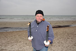 'Claas' vom Wandertheater am Strand © www.luebecker-bucht-ostsee.de