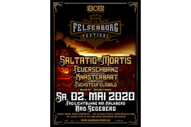 Plakat Felsenburg Festival 2020