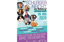 Plakat Schlagernacht 2020 – Bad Segeberg