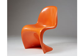 Verner Panton – Panton Chair 1960er © Verner Panton Design AG